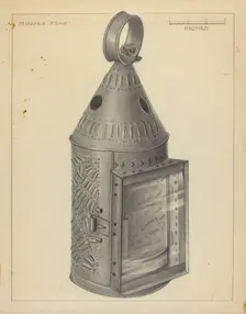 Lantern, 1935/1942. Creator: Mildred Ford