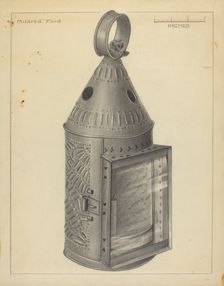 Lantern, 1935/1942. Creator: Mildred Ford