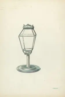 Lantern, 1935/1942. Creator: Ruth Buker