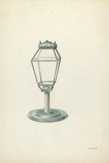 Lantern, 1935/1942. Creator: Ruth Buker