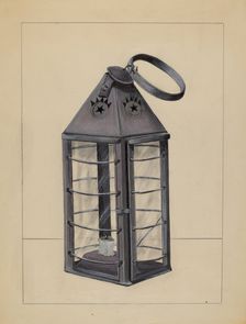 Lantern, 1936. Creator: Holger Hansen