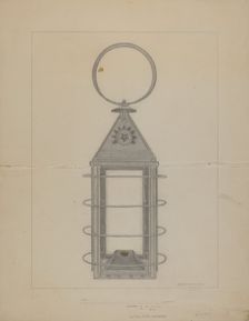 Lantern, 1937. Creator: Marie Famularo