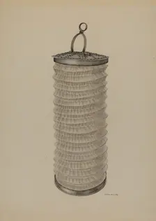 Lantern, 1938. Creator: Edith Miller
