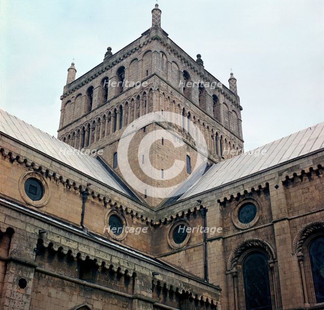 Lantern Tower of Southwell Minster, 12th century. Artist: Unknown