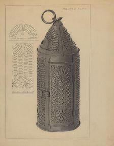 Lantern, c. 1936. Creator: Mildred Ford