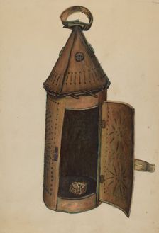 Lantern, c. 1937. Creator: Albert Eyth