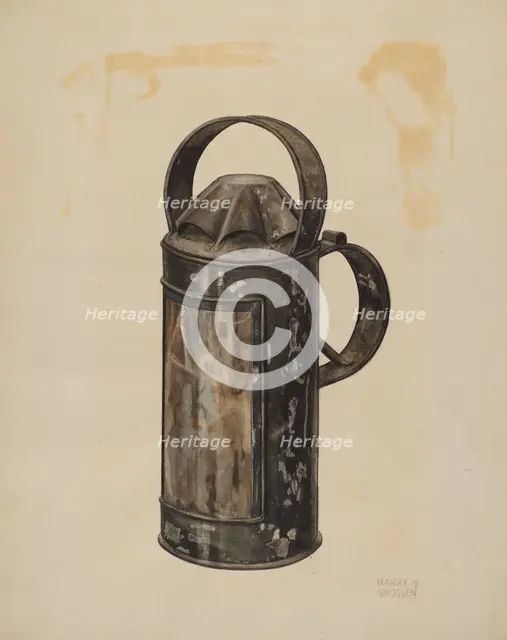 Lantern, c. 1937. Creator: Harry Grossen.