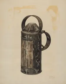 Lantern, c. 1937. Creator: Harry Grossen