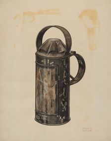 Lantern, c. 1937. Creator: Harry Grossen