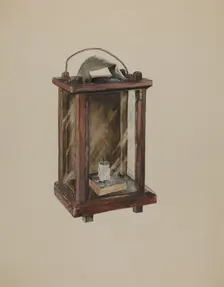 Lantern, c. 1937. Creator: Ralph Atkinson