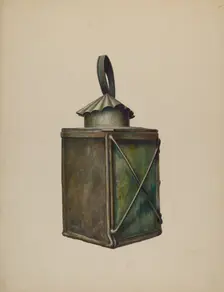 Lantern, c. 1938. Creator: Walter Hochstrasser