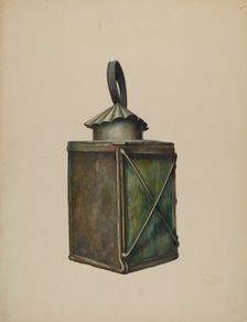 Lantern, c. 1938. Creator: Walter Hochstrasser