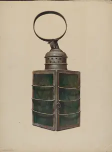 Lantern, c. 1938. Creator: Walter Hochstrasser