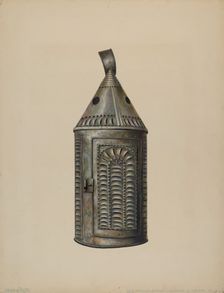 Lantern, c. 1938. Creator: Walter Hochstrasser