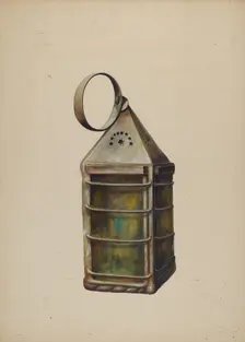 Lantern, c. 1938. Creator: Walter Hochstrasser