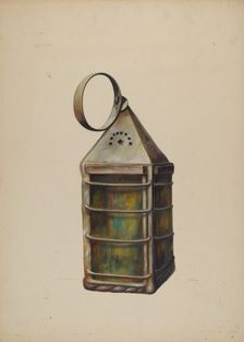 Lantern, c. 1938. Creator: Walter Hochstrasser