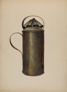 Lantern, c. 1938. Creator: Walter Hochstrasser