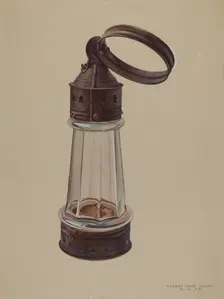 Lantern, c. 1939. Creator: Albert Allen