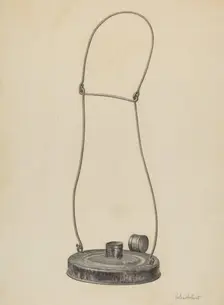 Lantern, c. 1940. Creator: Helen Hobart