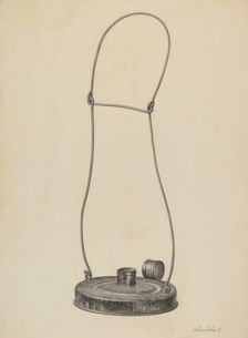Lantern, c. 1940. Creator: Helen Hobart