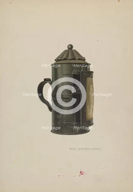Lantern, c. 1940. Creator: Rose Campbell-Gerke.