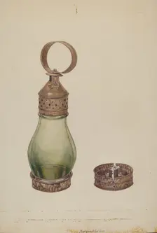 Lantern, c. 1941. Creator: Margaret Golden
