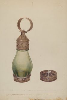 Lantern, c. 1941. Creator: Margaret Golden