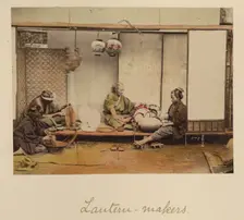 Lantern makers, about 1873-1883. Creator: Shinichi Suzuki I
