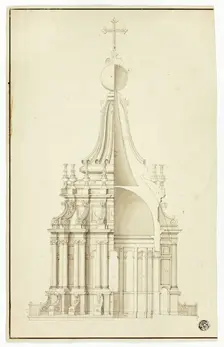 Lantern of Cupola, St. Peter's, Rome, n.d. Creator: Sir Christopher Wren
