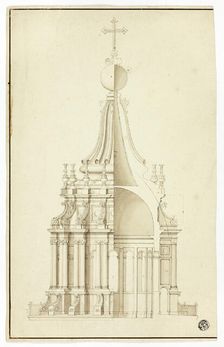 Lantern of Cupola, St. Peter's, Rome, n.d. Creator: Sir Christopher Wren