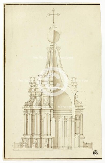 Lantern of Cupola, St. Peter's, Rome, n.d. Creator: Sir Christopher Wren.