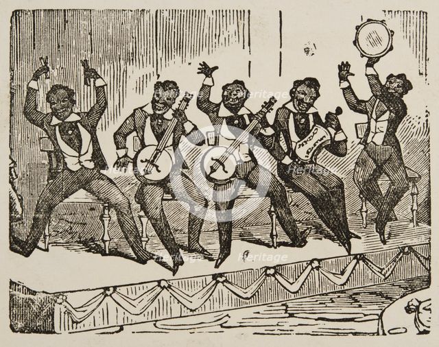 Lantum Ethiopian Serenaders, c1840s.  Creator: Unknown.