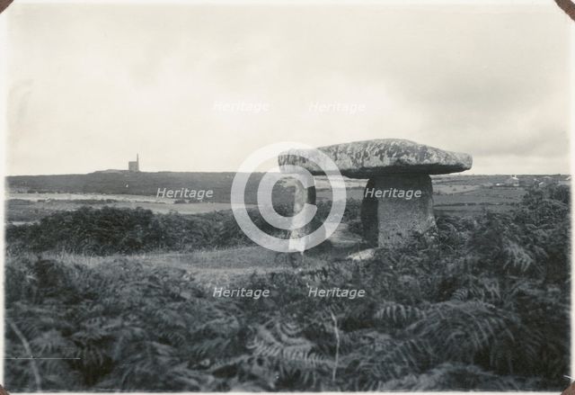 Lanyon Quoit, Madron, Cornwall, 1919-1936. Creator: Unknown.