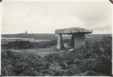 Lanyon Quoit, Madron, Cornwall, 1919-1936. Creator: Unknown