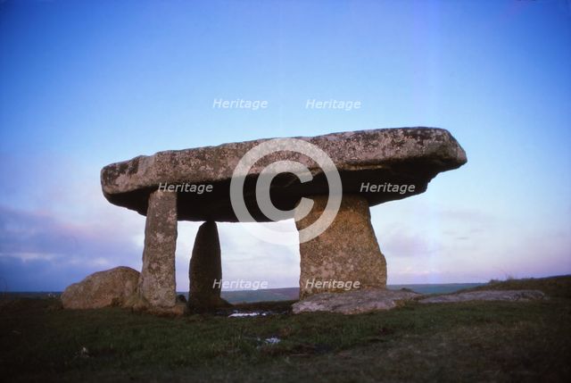 Lanyon Quoit, Cornwall, 20th century. Artist: CM Dixon.