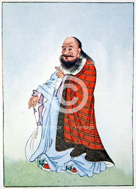 Lao-Tzu, ancient Chinese philosopher and inspiration of Taoism, 1922.  Creator: Unknown.