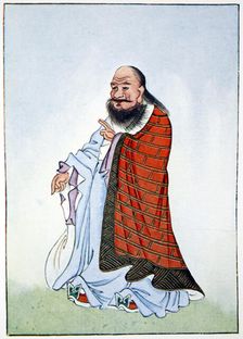 Lao-Tzu, ancient Chinese philosopher and inspiration of Taoism, 1922