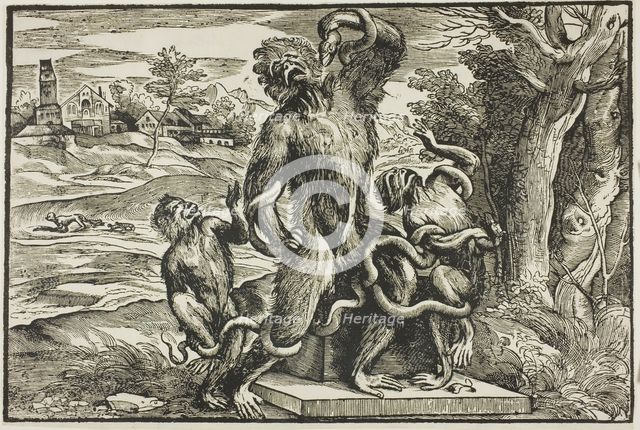 Laöcoon, 1540/45. Creator: Nicolo Boldrini.