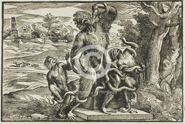 Laöcoon, 1540/45. Creator: Nicolo Boldrini.