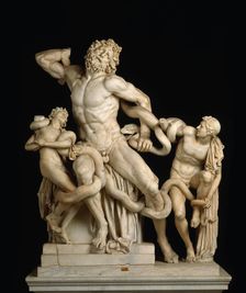 Laocoön and his sons (The Laocoön Group), 1st century BC