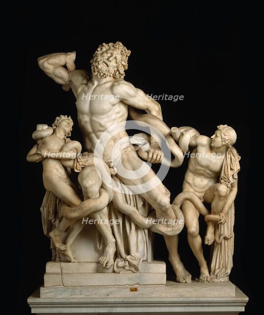 Laocoön and his sons (The Laocoön Group), 1st century BC.