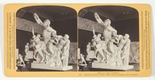 Laokoon and his sons attacked by Serpents; Art Institute, 1887/93. Creator: Henry Hamilton Bennett
