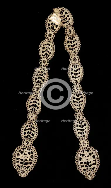 Lappet, American or European, mid-19th century. Creator: Unknown.