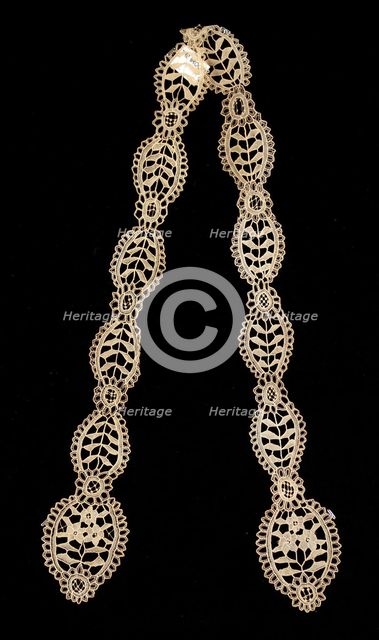 Lappet, American or European, mid-19th century. Creator: Unknown.