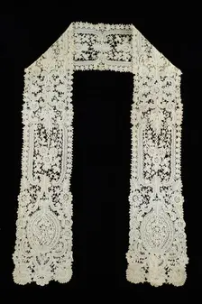 Lappet, Belgian, late 19th century. Creator: Unknown