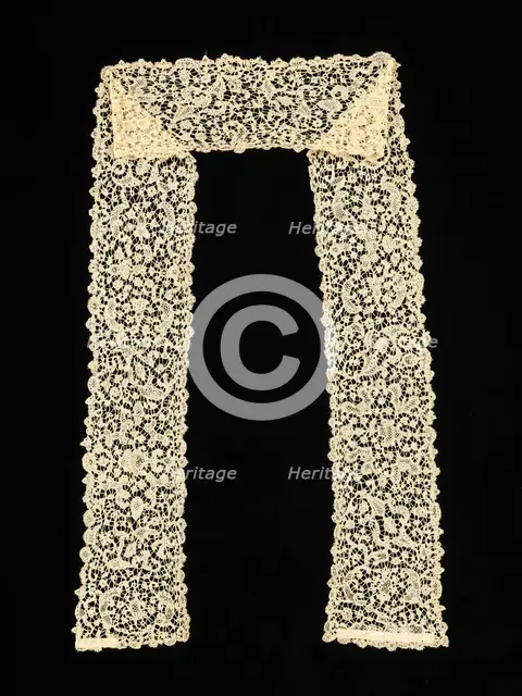 Lappet, Flemish, 1690-99. Creator: Unknown.