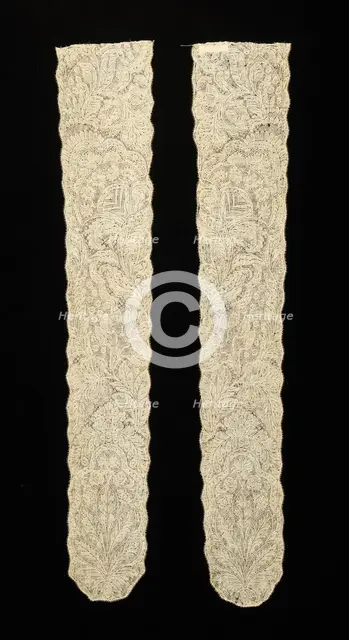 Lappet, Flemish, 1730-50. Creator: Unknown.
