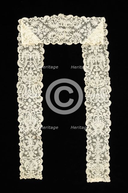 Lappet, Flemish, first quarter 18th century. Creator: Unknown.