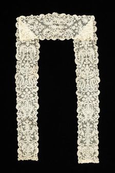 Lappet, Flemish, first quarter 18th century. Creator: Unknown