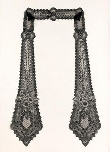 Lappet, French, 1877. Creator: Unknown